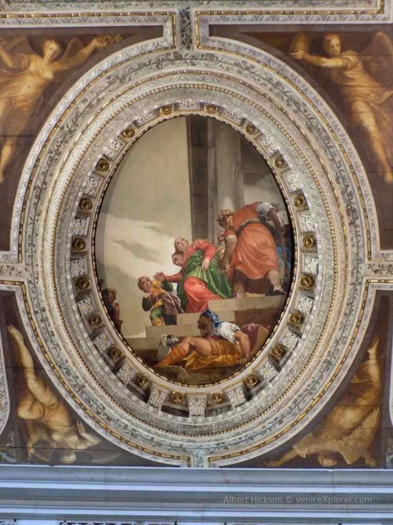 The banishment of Vashti (1556) by Veronese