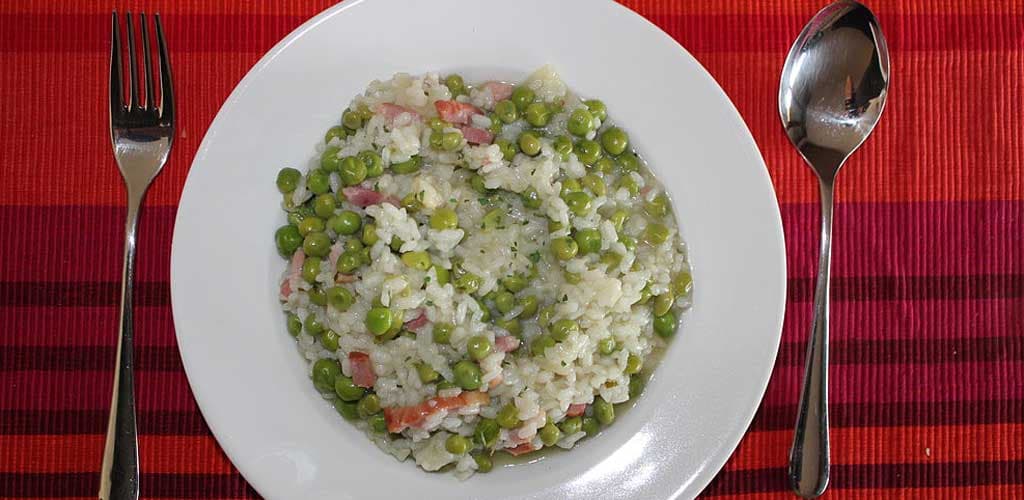 Riz et petits pois (Risi e Bisi)