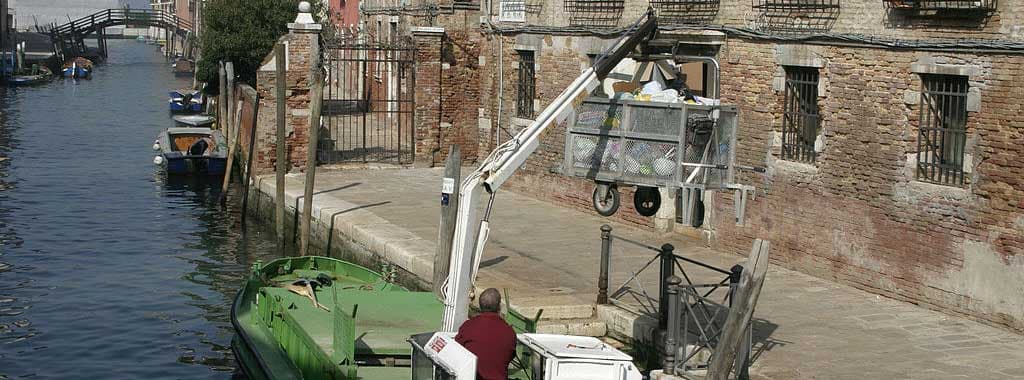 Come gestire i rifiuti a Venezia